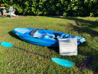 8’ Pelican sit-on fishing kayak