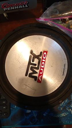 Mtx Audio thunder 4500 10" 225W RMS