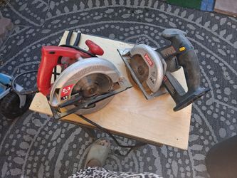 2 saws and a drill