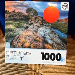 Nature’s Glory Bob Larson 1000 Piece Puzzle 