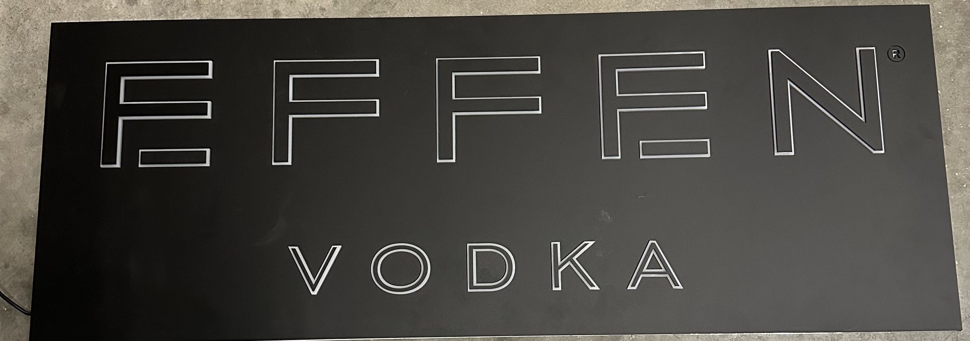 Effen Vodka LED Sign