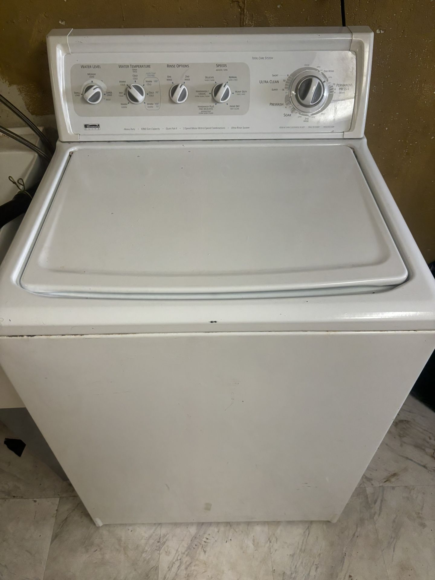 kenmore washer machine