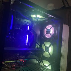 Custom Gaming PC - 244hz Curved Monitor - Apex Pro TKL Gen 3