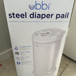 Ubbi Diaper Pail Brand New 