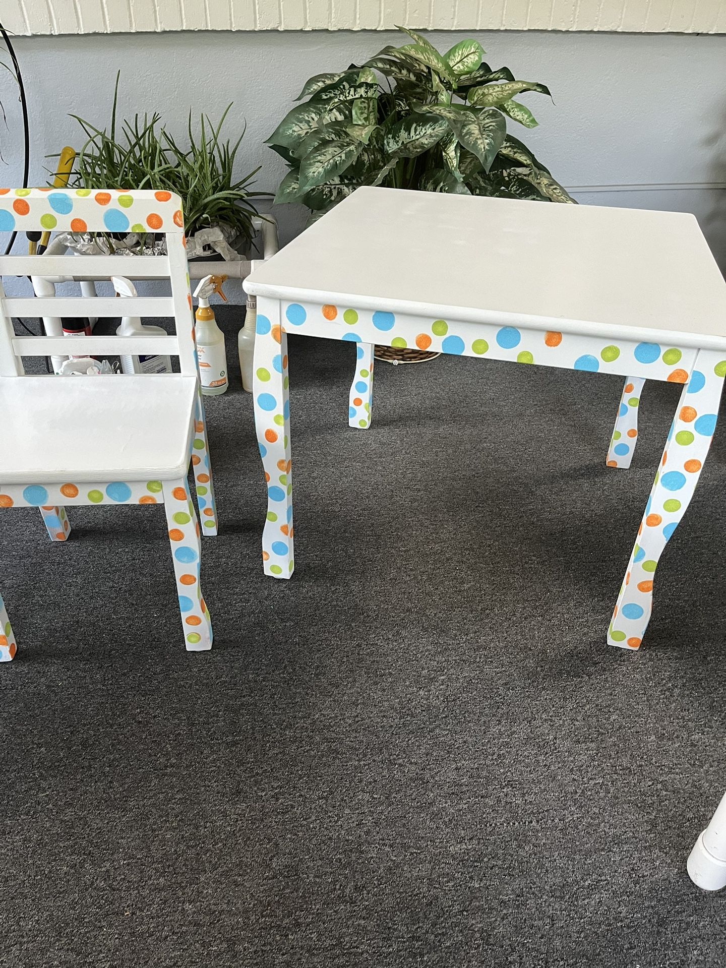 Kids Table And Chair OR Rocker