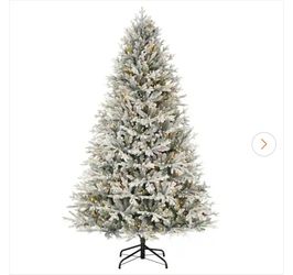 Home Decorators Collection
7.5 ft Kenwood Frasier Fir Flocked LED Pre-Lit Artificial Christmas Tree with 1000 Warm White Lights