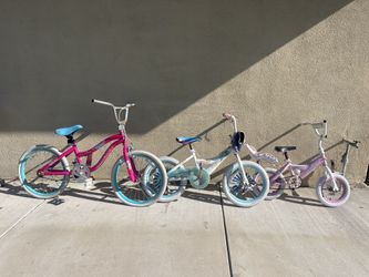 (3) Girls bicycle bike magna disney frozen princess