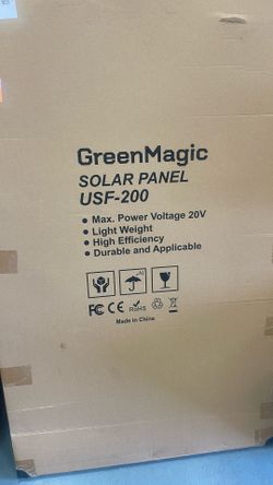 Green Magic Solar Panel -200 2 Panels