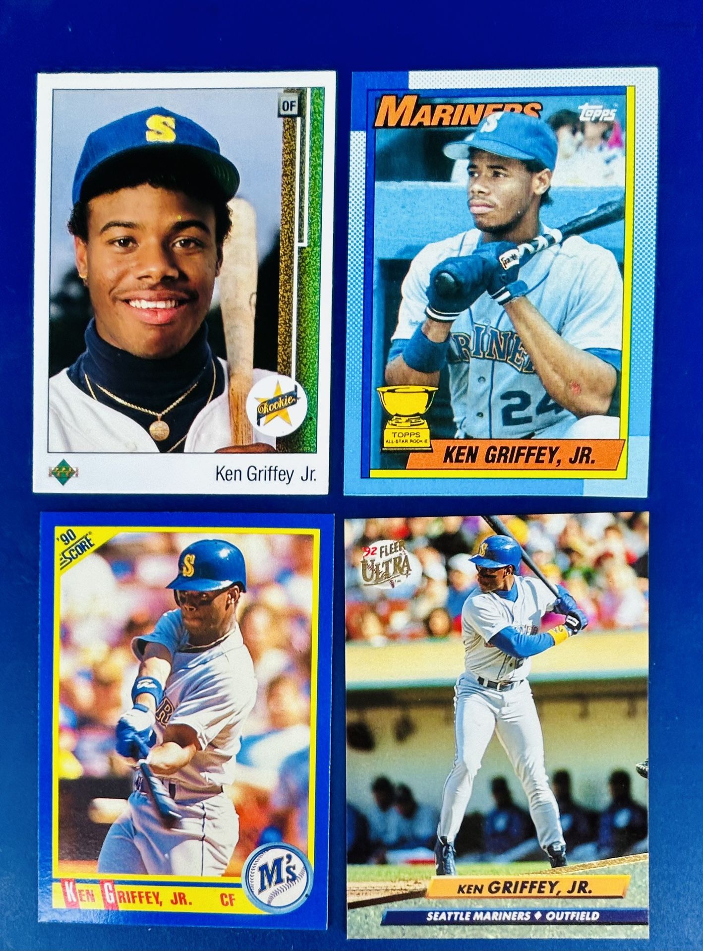 1989 Upper Deck Ken Griffey Jr Rookie Baseball Card Lot