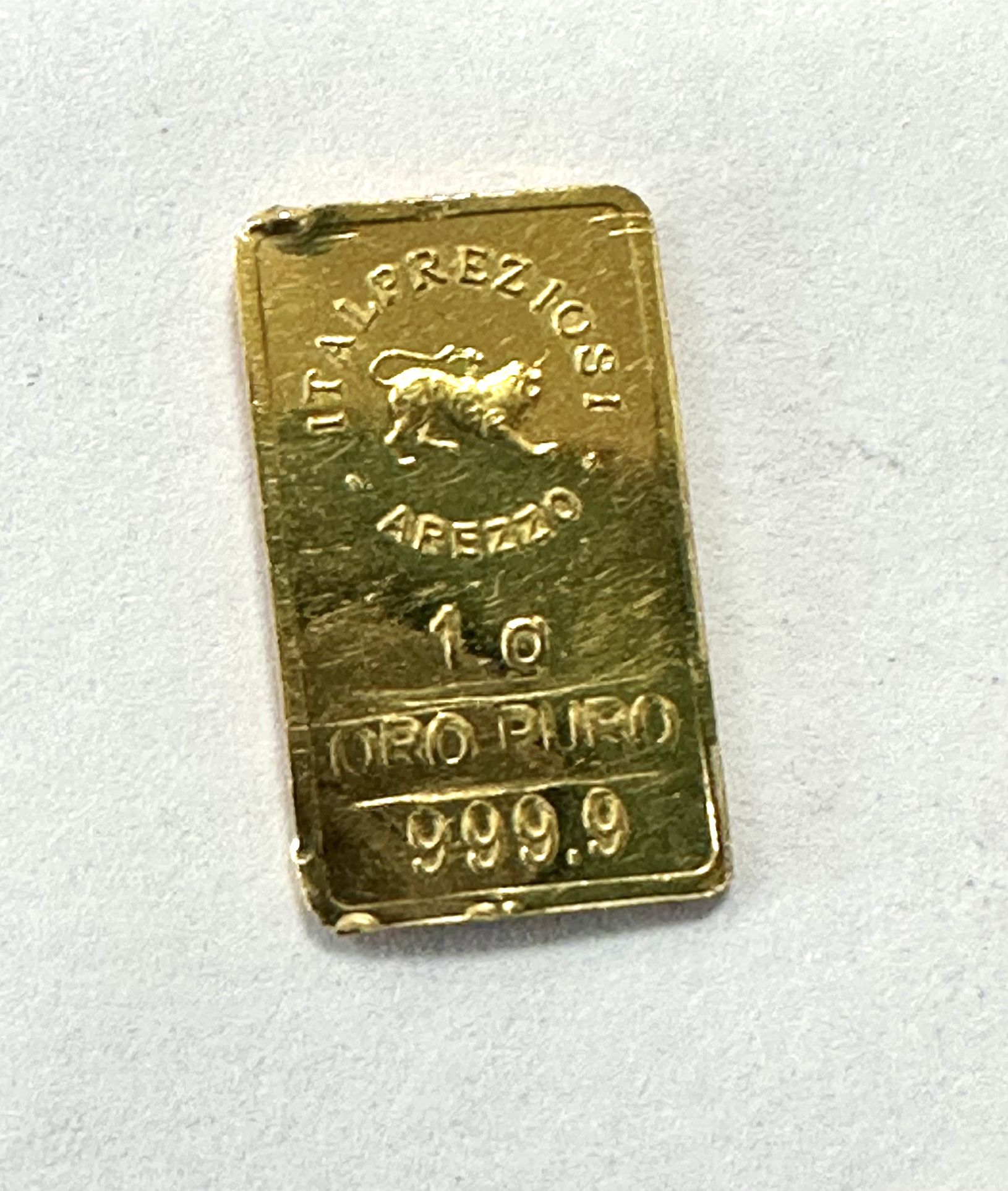 1 Gram Gold Bar