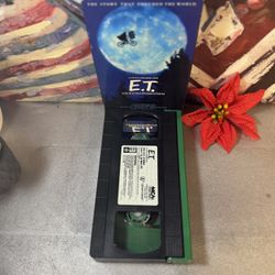 E.T VHS Tape 
