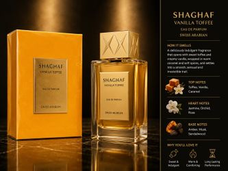 Swiss Arabian Shaghaf Vanilla Toffee Eau De Parfum