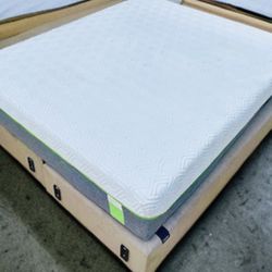 🛌 QUEEN MATTRESS 💤 Tempur-Pedic Hybrid Lux💥 Memory Foam👑 SOFT BED