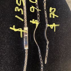 Esclavas Para Niños Cada Una Tienen Precio Silver 9.25