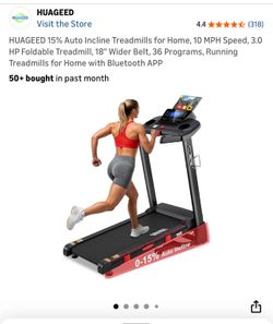 Treadmill 15% Auto Incline