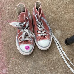 Girls Sz 12 Converse