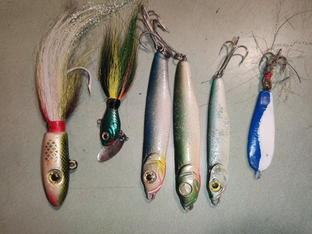 Lot Of Ocean Fishing Lures Jigs