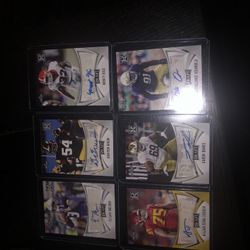 Football Auto Cards