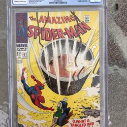 Amazing Spider-Man #61 (1968) CGC 8.5 — O/w to White; 1st Gwen Stacy Cover