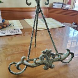 Ornate Antiqued Easel 12 Inches