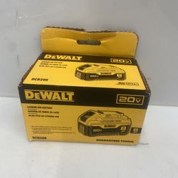 DeWalt 20V MAX XR DCB208 8 Ah Lithium-Ion Battery 1 pc