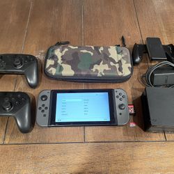Nintendo Switch with Extras