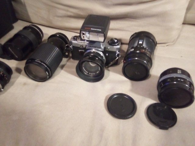 Film Camera And Lens