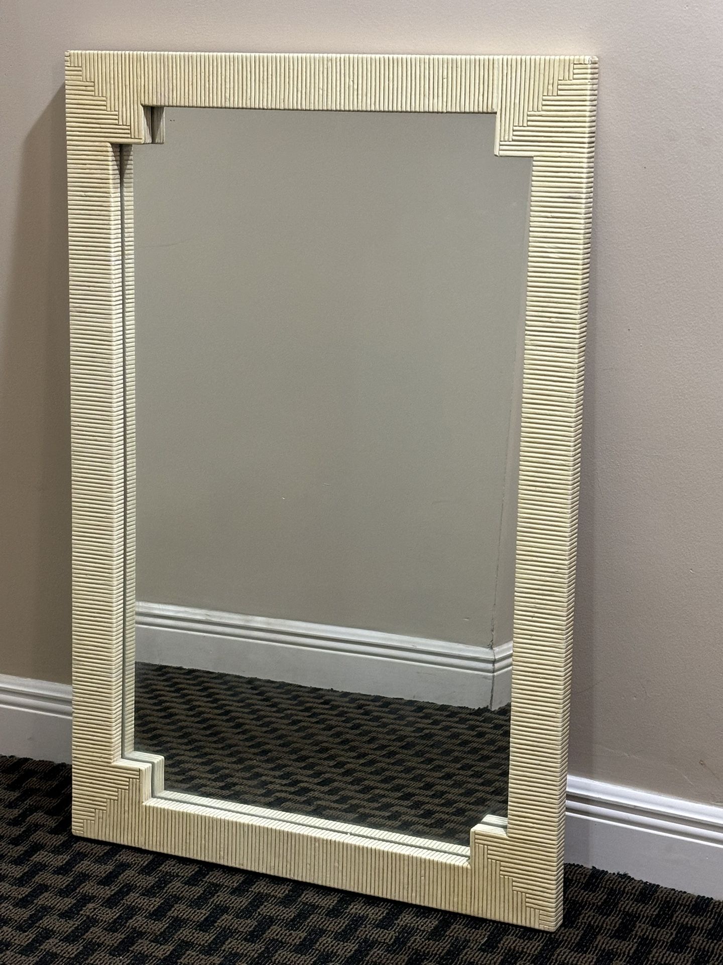 Vintage Carolina Mirror Company For Drexel Crosswinds Mirror