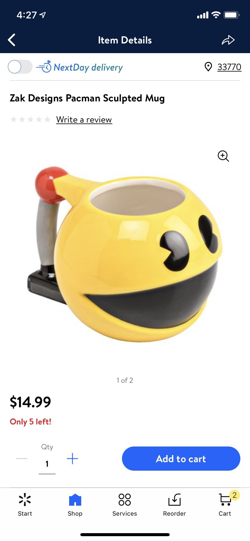 Pacman mug
