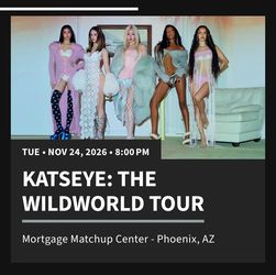 Katseye Wild world tour concert tickets