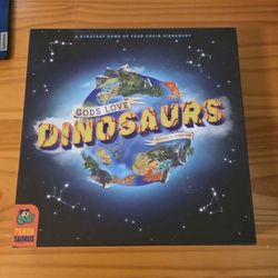 Gods Love Dinosaurs Board Game - Brand New