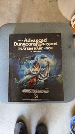 Official advanced dungeons and dragons players handbook