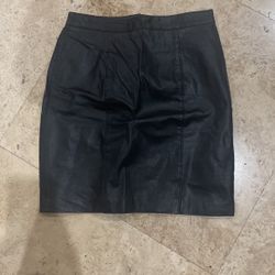 Leather Skirt