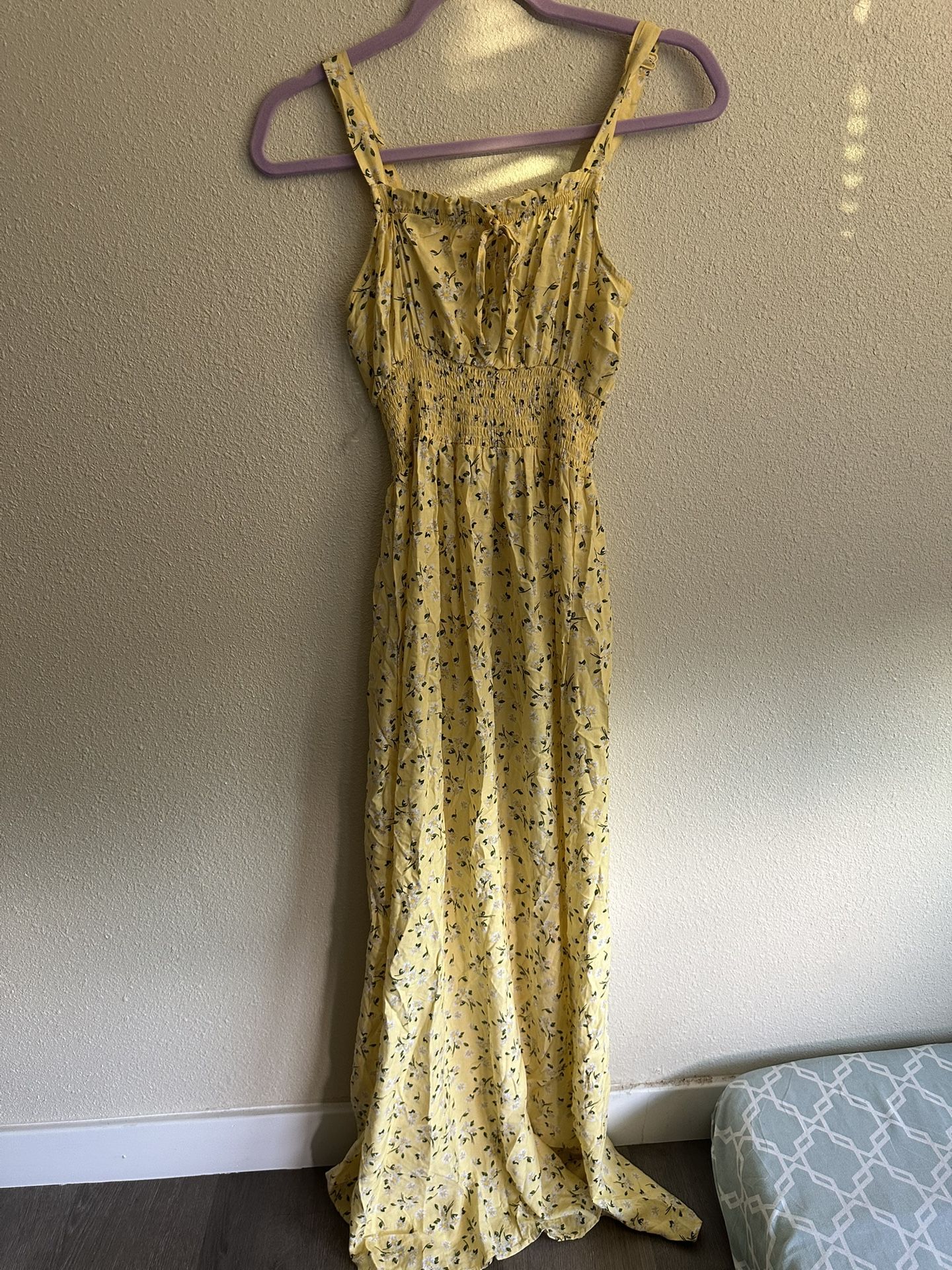 Yellow Long Dress