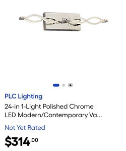 PLC Lighting ‘The Twist’ - New in Box