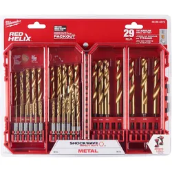 Milwaukee metal drill bit set