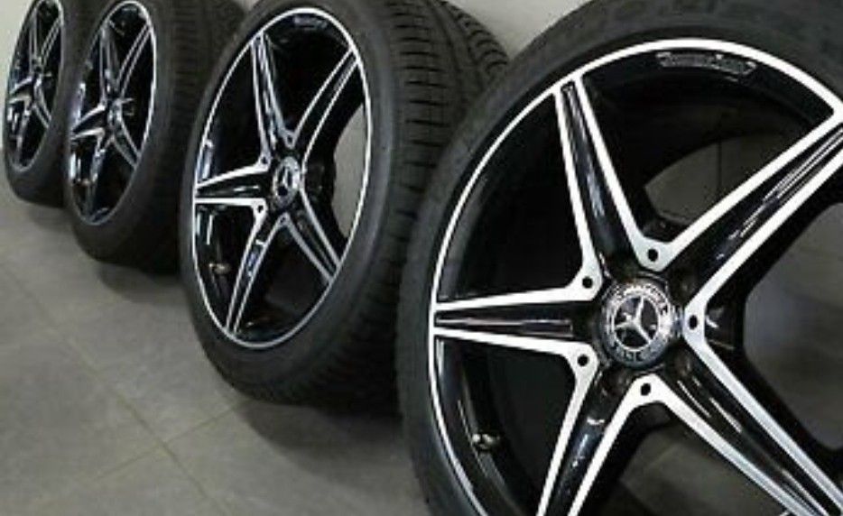 AMG Rims Clk Cla Cls C250 C300 E300 E350 Mercedes Benz Wheels