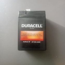 Duracell 6V 5Ah Battery