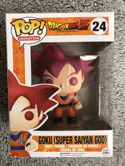 Funko Pop! Animation DragonBall Z Goku (Super Saiyan God) Figure