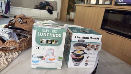 Electric Lunchbox and Sandwich Maker