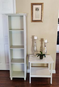 Table & Shelf + Decor $80 Takes All 