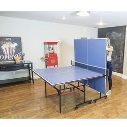 STIGA Advantage Series Ping Pong Table (13mm) – Like New, Garage Kept + 4 Paddles