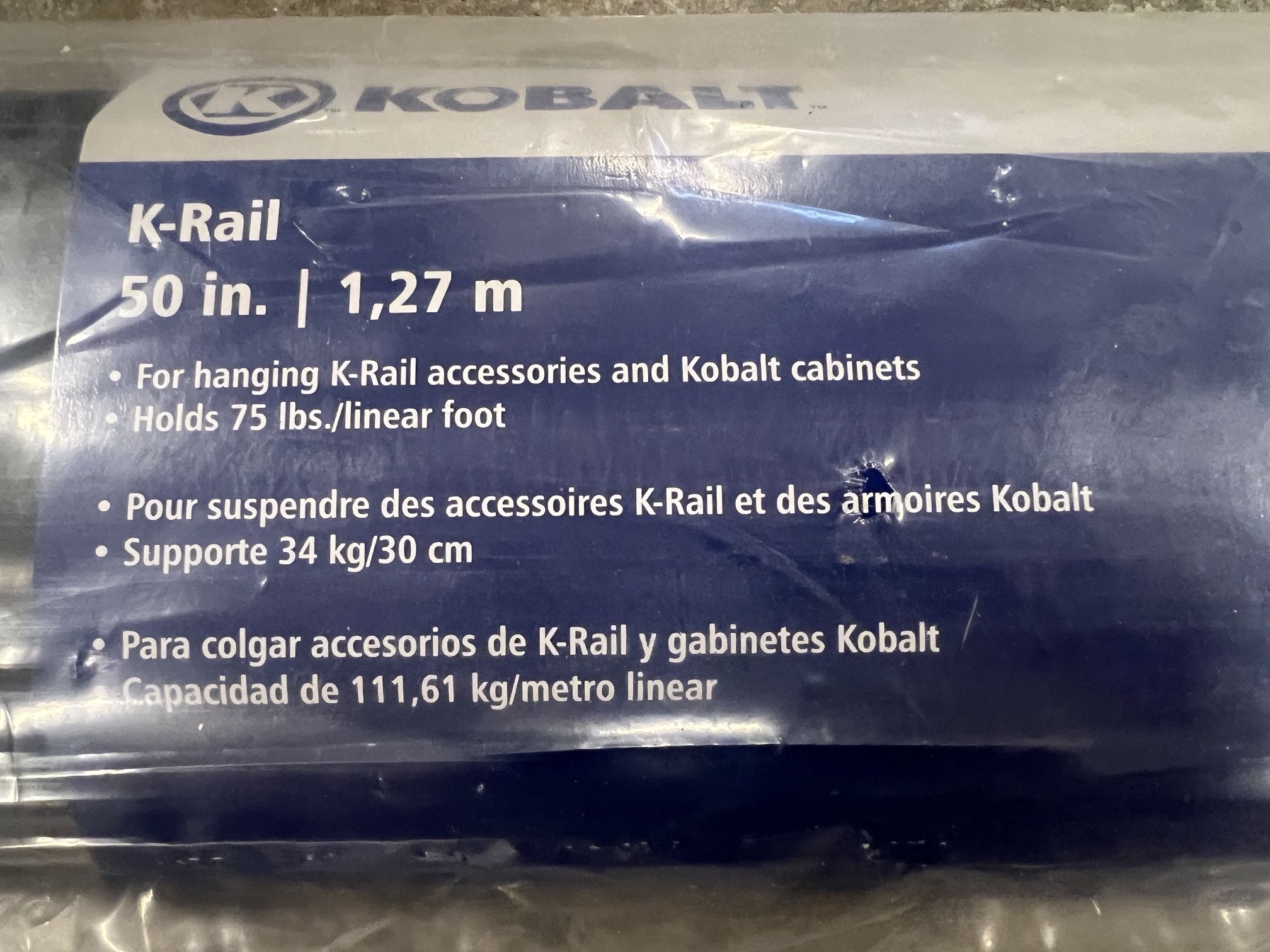 Kobalt K-Rails.