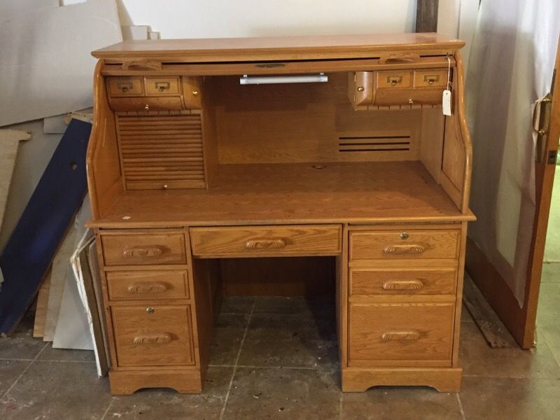American lifestyles roll top desk deals