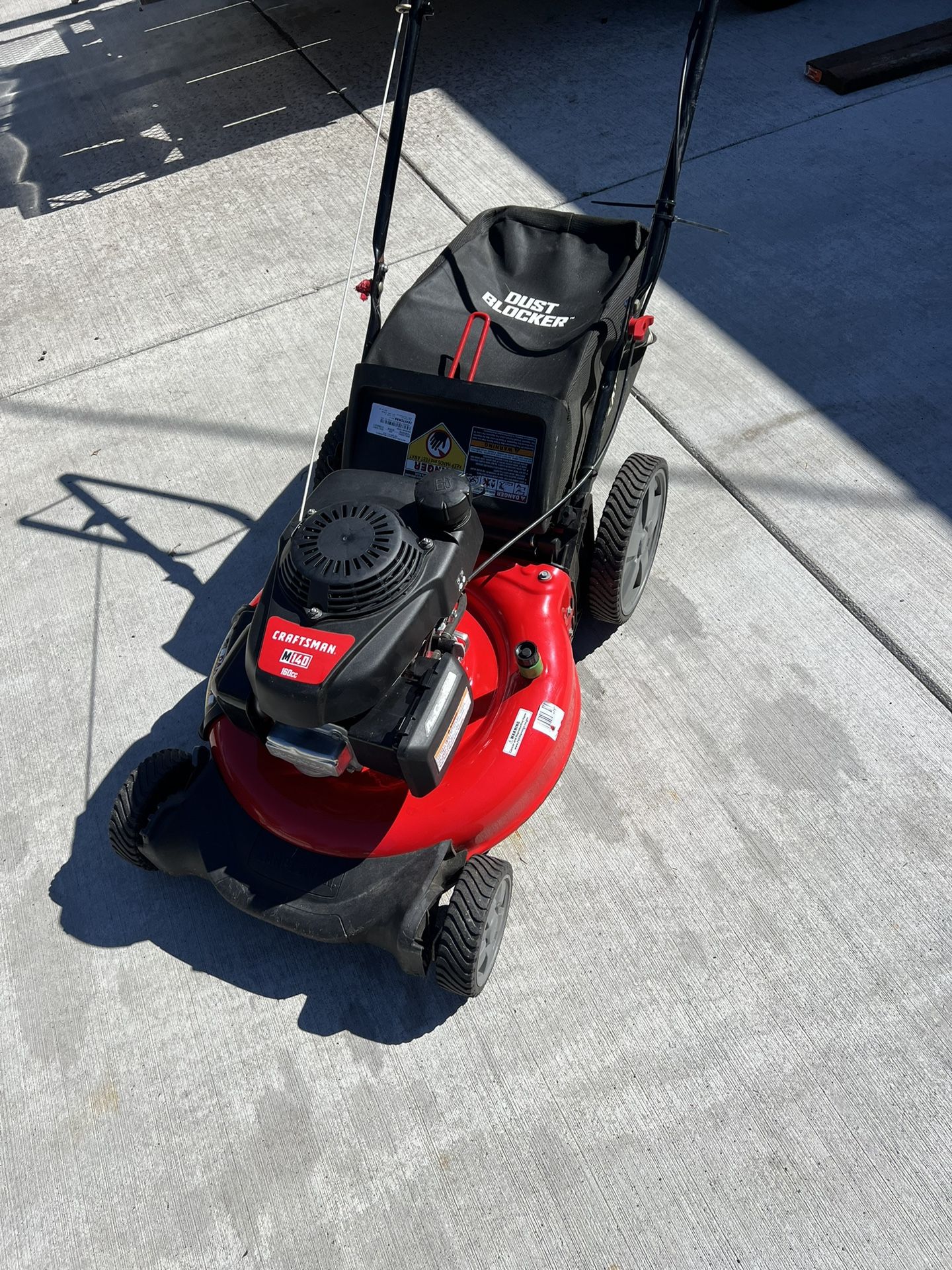 Honda Powered Craftsman M140 160cc W bagger for Sale in Joint
