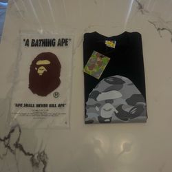 BAPE tee, Small (adult size)