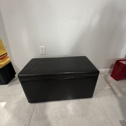 Black Furniture Box With Storage