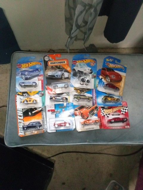 Hot wheels & Match Box Cars Still In Package
