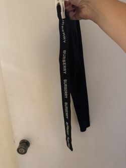 Girls Burberry Logo Leggings Size 6