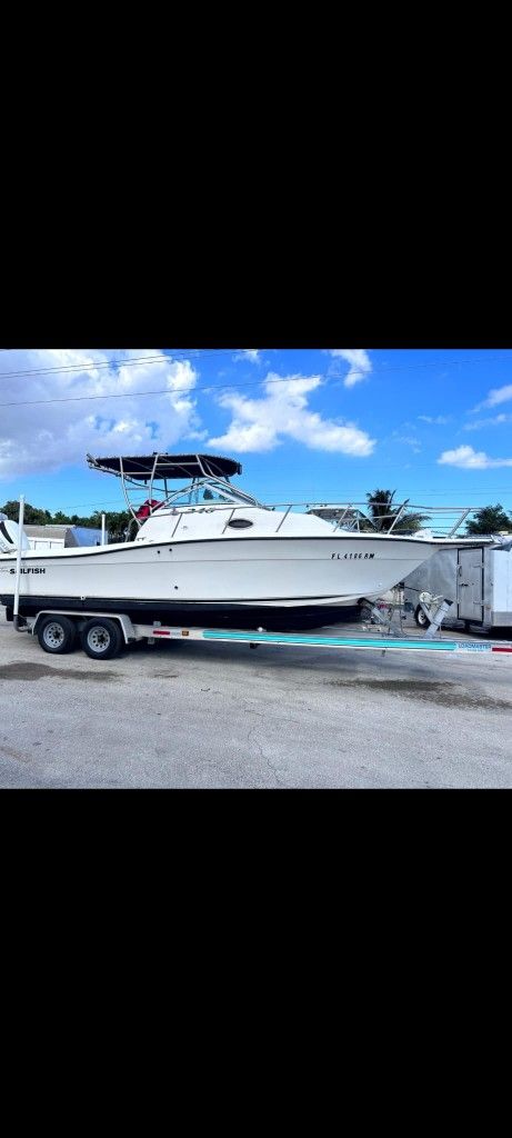1998 Sailfish Walk-around 24.6 Footer(MOTOR Only 180 Hours) $26,000.00 OBO